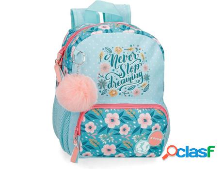 Mochila Escolar MOVOM Never Stop Dreaming Azul (23x28x10 cm)
