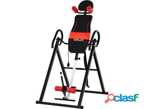 Máquina de musculación HOMCOM Mesa de inversión con