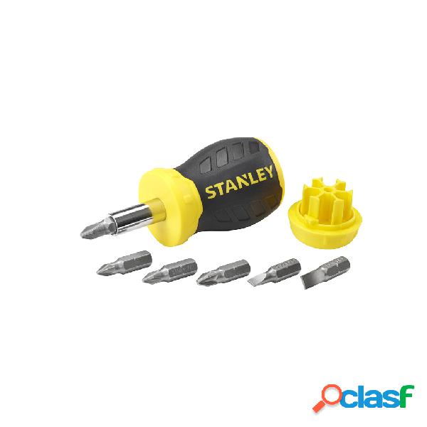 Multipuntas Stanley extracorto sin carraca y 6 puntas