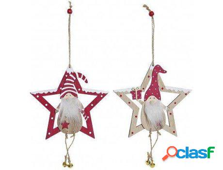 Navidad HOGAR Y MÁS Decoracion Colgante Navideña Estrella