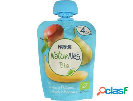 Nestlé Naturnes Bio Bolsita Puré de Fruta Pera, Manzana y