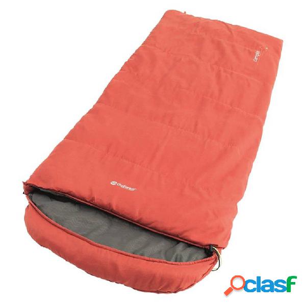 Outwell Saco de dormir Campion Lux rojo