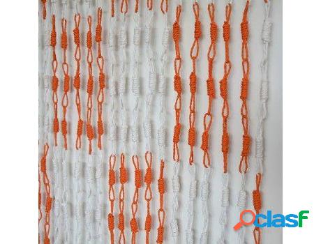 Para Puerta HOGAR Y MÁS Bambú Y Sisal Natural Blanco Y
