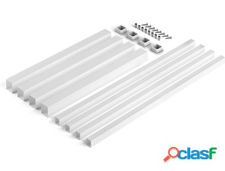 Patas cuadradas y estructura para mesa EMUCA 2047212 (5x5
