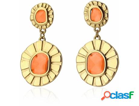 Pendientes ANARTXY Sunflower Cat Eyes Stone (Acero