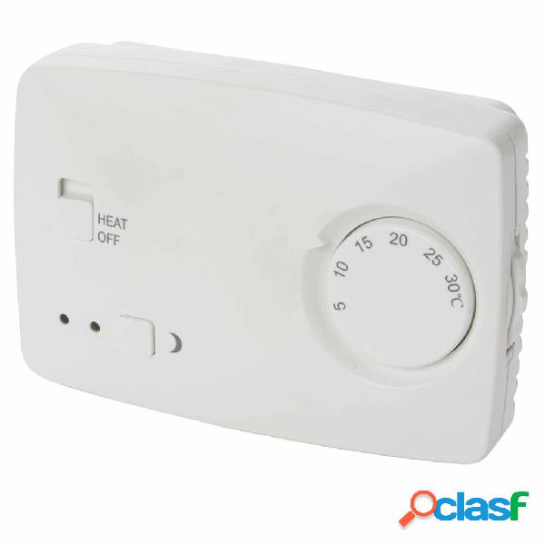 Perel Termostato no programable blanco CTH407