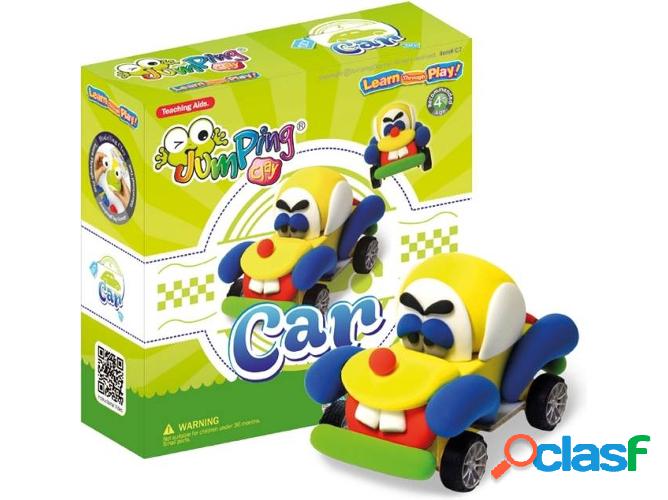 Plastilina JUMPING CLAY Coche