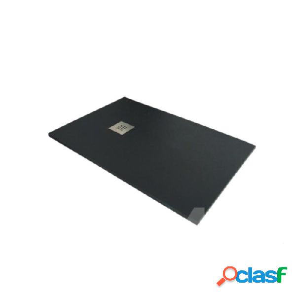 Plato de ducha de resina de 160x70cm Negro