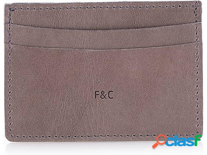 Porta Tarjetas FINE & CANDY (Gris Pardo)