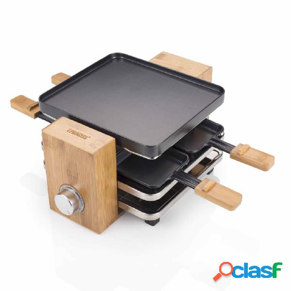 Princess Parrilla de raclette Pure 4 700 W negra 162900