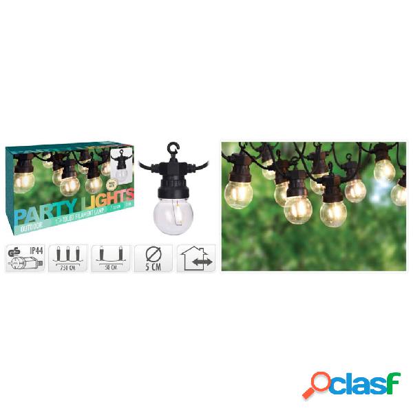 ProGarden Lámparas LED de jardín 20 lámparas 24 V