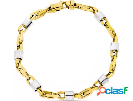Pulsera FALOMIR (Oro - Plateado y Dorado - 19.50 cm)