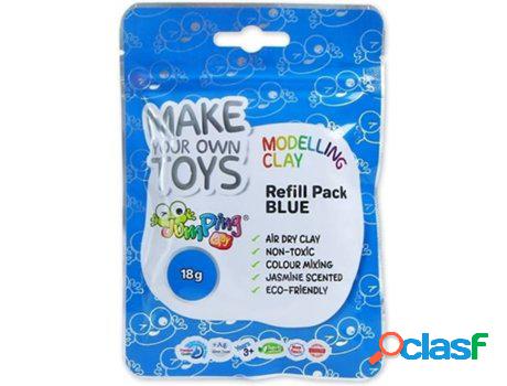 Recarga de Plastilina JUMPINGCLAY Azul (18g)