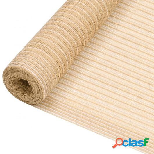 Red de privacidad HDPE beige 3,6x10 m 195 g/m²