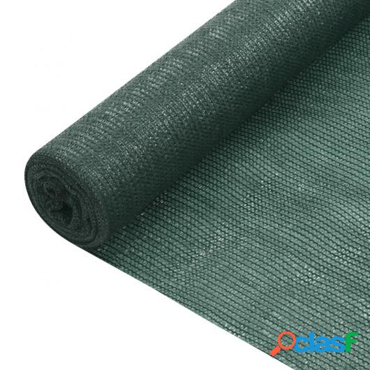 Red de privacidad HDPE verde 3,6x25 m 75 g/m²