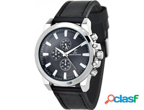 Reloj SC_CRYSTAL (bañado a rodio - Negro)