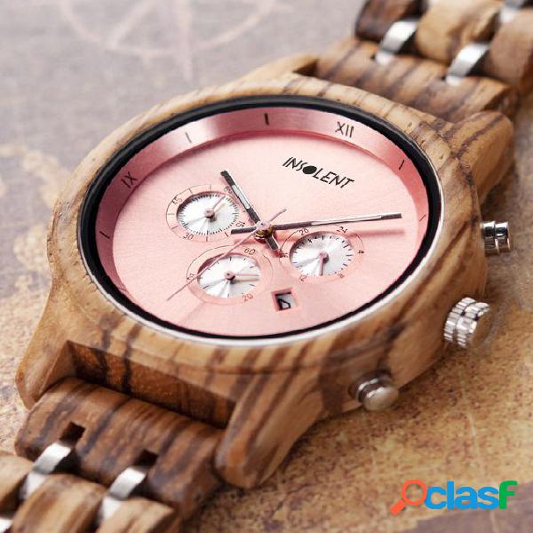 Reloj de madera MELROSE SWEET | by Insolent