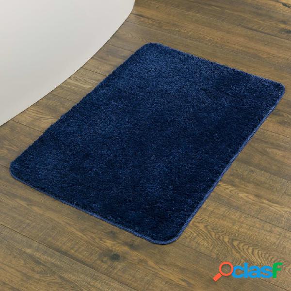 Sealskin Alfombra de baño Angora azul 60x90 cm