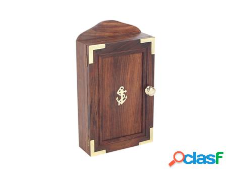 Signes Grimalt - Llavero marinero Marrón de Madera | Figura