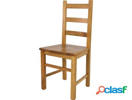 Silla T M C S Rustica (Marrón Roble - 97x45x42 cm - Madera)