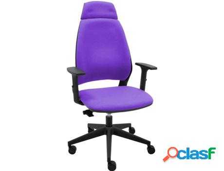 Silla de Escritorio Operativa LA SILLA DE CLAUDIA 4U Morado