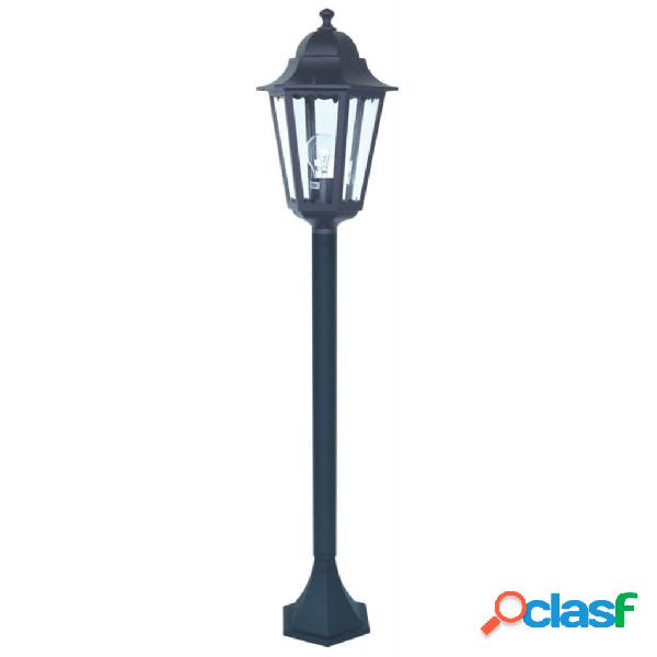 Smartwares Farola de jardín 60 W negra 125 cm CLAS5000.037