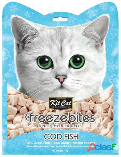 Snack FreezeBites de Bacalao 15 GR Kit Cat