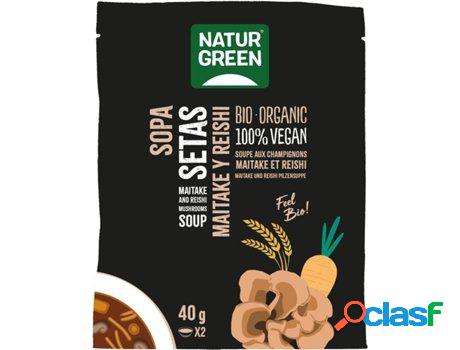 Sopa de Setas Maitake y Reishi NATURGREEN (40 g)