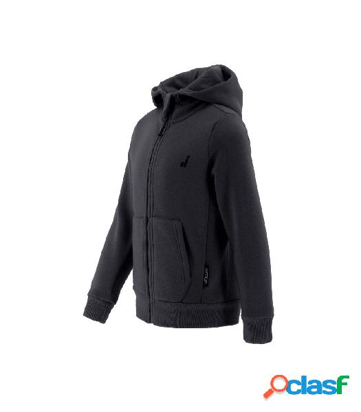 Sudadera Joluvi Hoodie Zip Hombre Negro XL