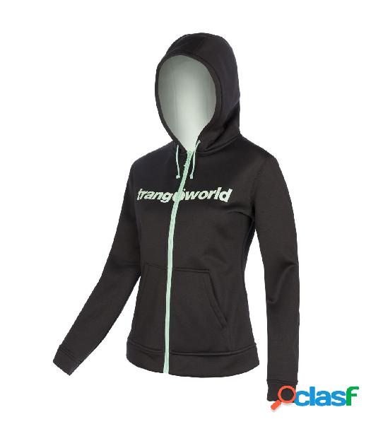 Sudadera Trangoworld Liena Mujer Black Brook Green S