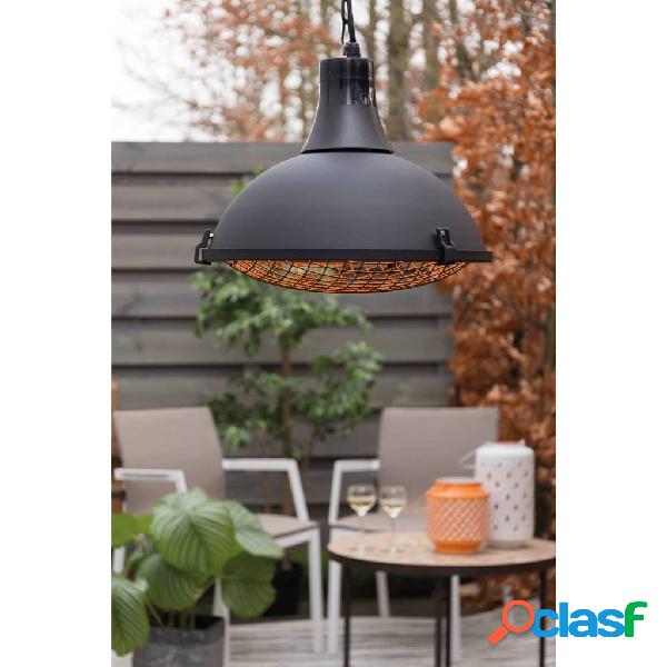 Sunred Calefactor colgante Indus II halógeno negro 2100 W
