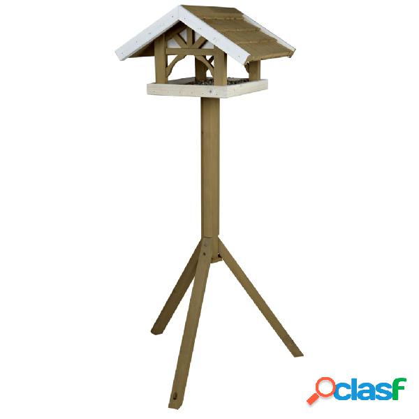 TRIXIE Comedero para pájaros Natura con pie 45x28x44 cm
