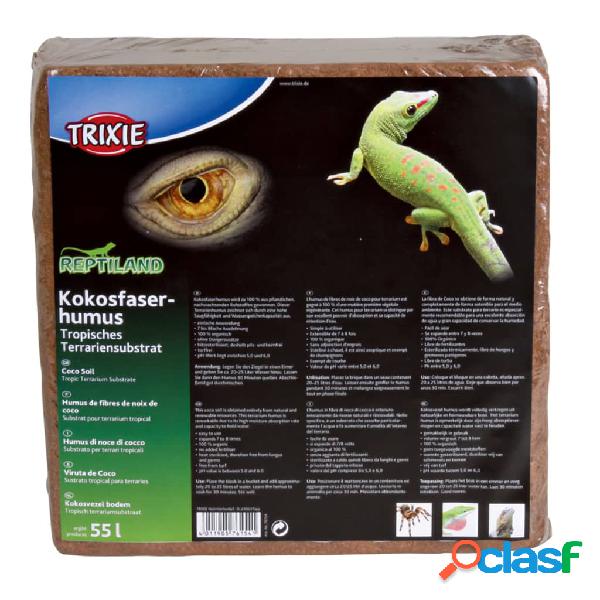 TRIXIE Sustrato natural de viruta de coco REPTILAND 60 L