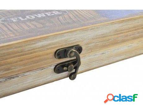 Tapa De Contador HOGAR Y MÁS Contador De Madera Natural Con