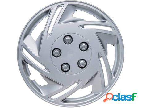 Tapacubo de Coches RING Chase 15" (Gris - ABS)