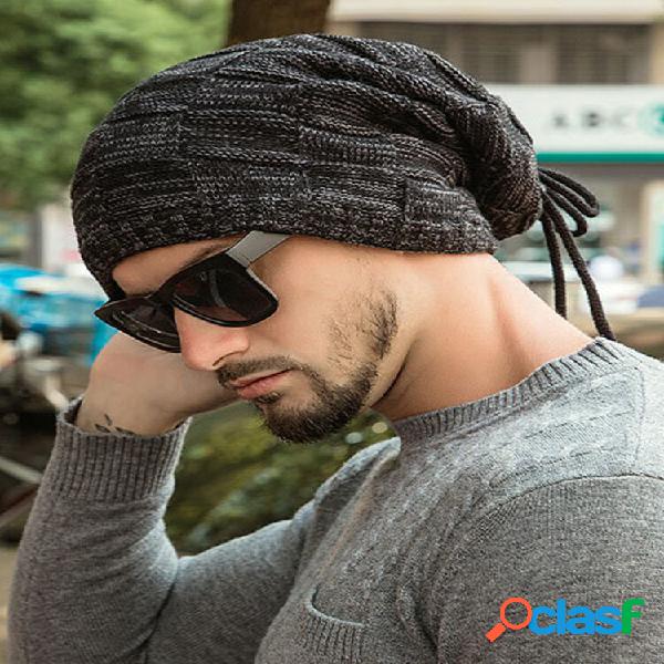 Unisex 3 en 1 Multiusos Plus Terciopelo Invierno al aire