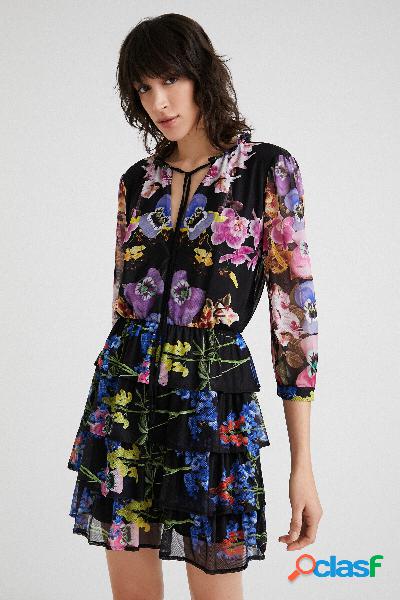 Vestido orquÃdeas M. Christian Lacroix