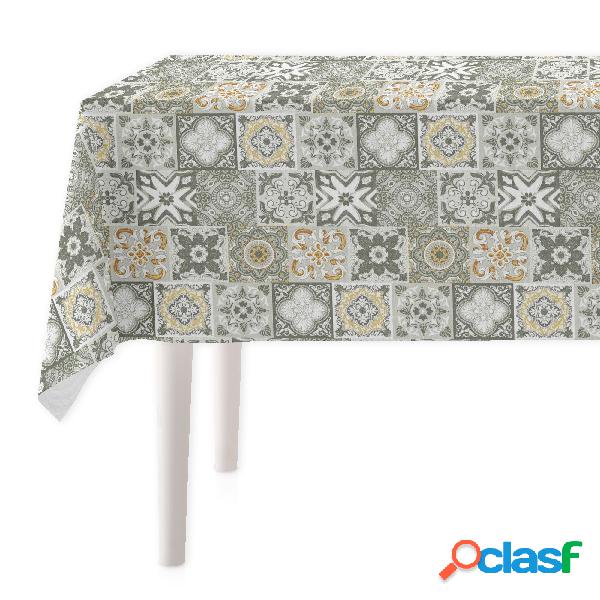 Vipalia Mantel Resinado Antimanchas Mosaic - 140x140 cm /