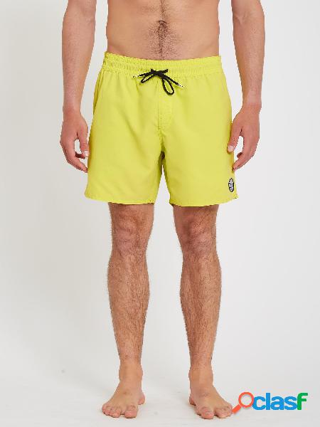 Volcom Boardshort Lido Solid Trunk 16" - LIMEADE