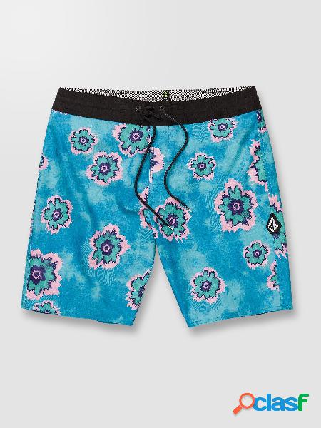 Volcom Boardshort Medal Petal Stoney 19" - MALIBLUE