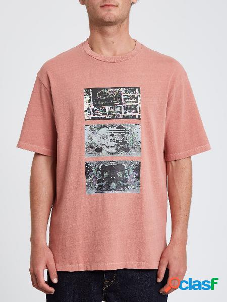 Volcom Camiseta Animoscillator - DESERT SAND