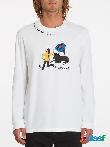 Volcom Camiseta Bob Mollema - WHITE