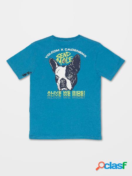 Volcom Camiseta Maddee - Blue Drift - (Niños)