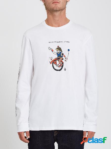 Volcom Camiseta Pentagram Pizza - WHITE