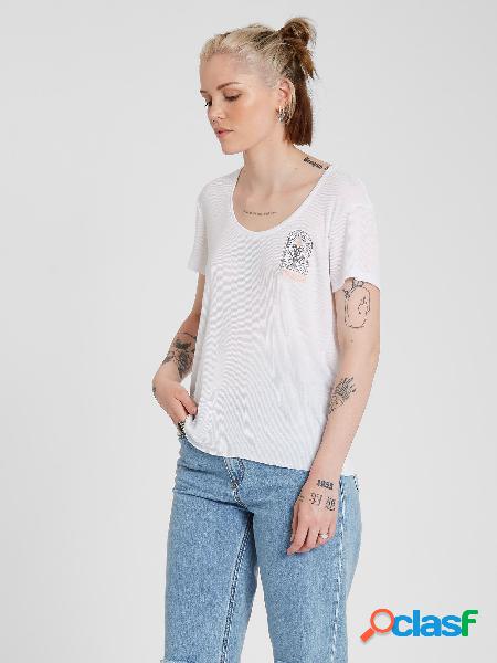 Volcom Camiseta Ribit Up - White