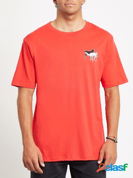 Volcom Camiseta Scentsative - FIERY RED