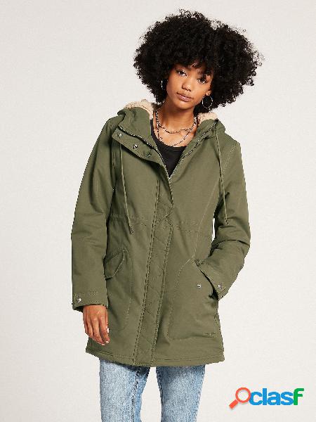 Volcom Parka Less is More 5K - Army Green Combo