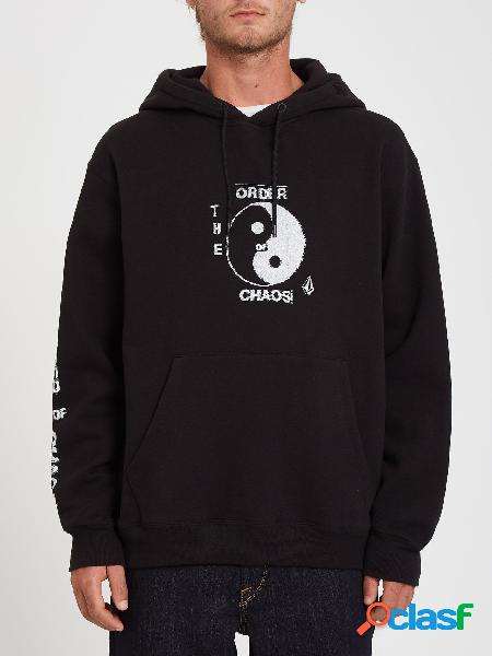 Volcom Sudadera con capucha Transient Waves - BLACK