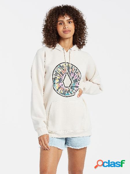 Volcom Sudadera con capucha estilo boyfriend Truly Stoked -