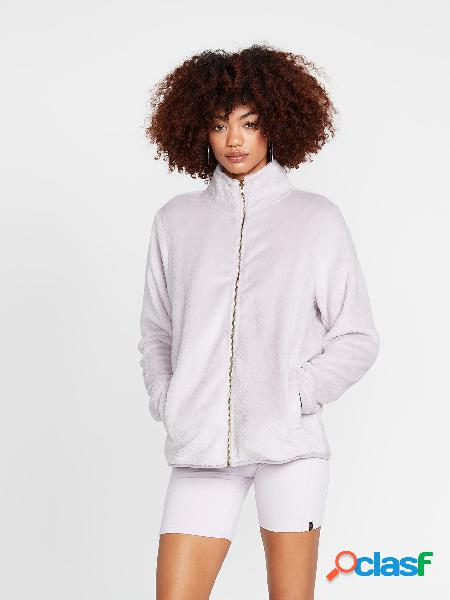 Volcom Sudadera con cremallera Pheelin Phuzzy - LAVENDER
